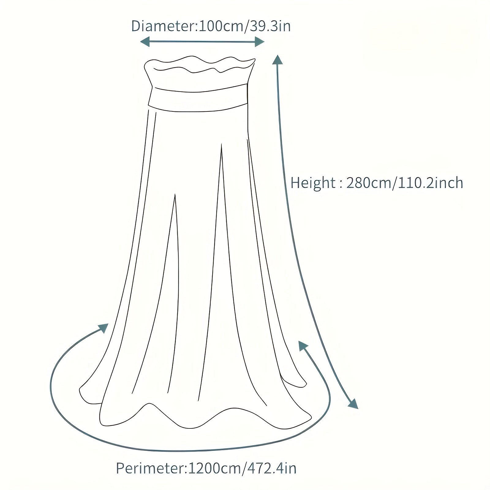 1pc Princess Style Double Layer Lace Canopy Bed Canopy with Ruffled Round Top Frame & Pre-Installed Hooks - Suitable for Single\u002FDouble\u002FKing Beds, Polyester Mosquito Suitable for, Room, Bedroom Decor